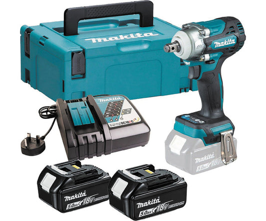 MAKITA 18v Impact wrench - 1/2" square drive DTW300RTJ