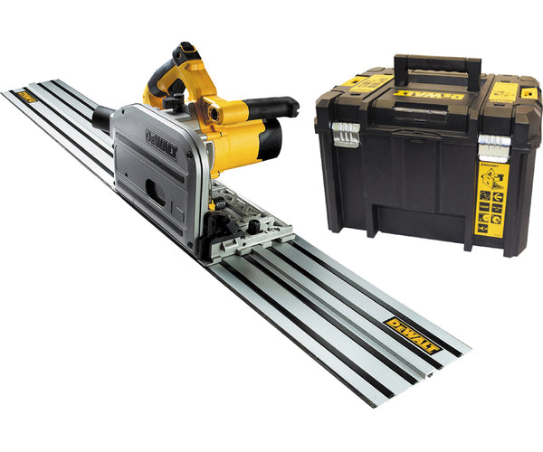 DEWALT 240v Plunge saw - 165mm blade DWS520KTG