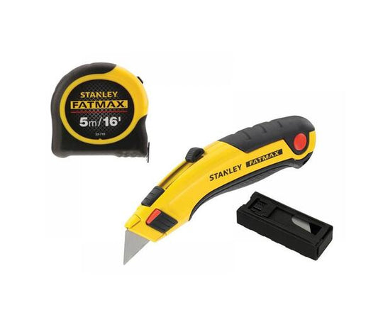 STANLEY Tape, Knife & Blade Set FMHT43257-0