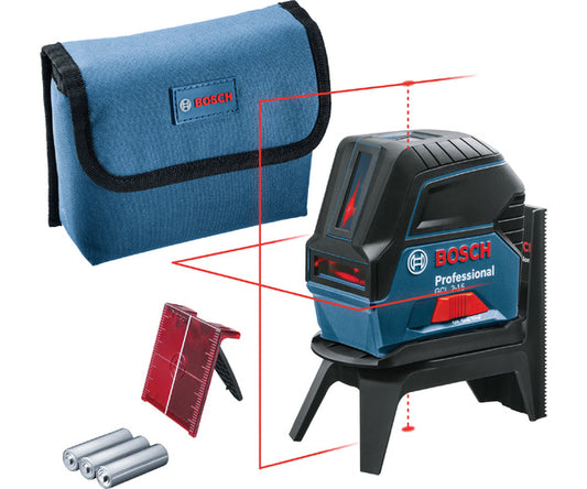 BOSCH AA batteriesCross line laser GCL 2-15 + RM1