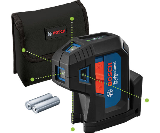 BOSCH AA batteriesPoint laser GPL 5G