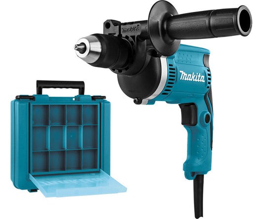MAKITA 240v Percussion drill - 13mm keyless chuck HP1631K