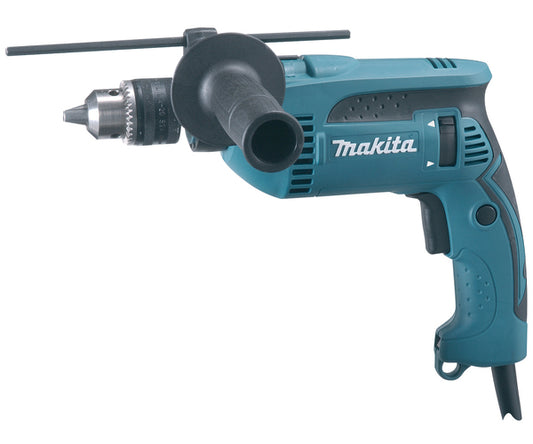 MAKITA 240v Percussion drill - 13mm keyed chuck HP1640