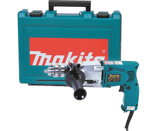 MAKITA 240v Percussion drill - 13mm keyed chuck HP2010N