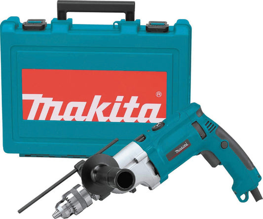 MAKITA 240v Percussion drill - 13mm keyed chuck HP2070
