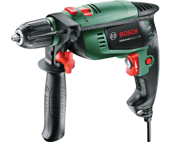 BOSCH 240v Percussion drill - 13mm keyless chuck DIY UNIVERSALIMPACT 700