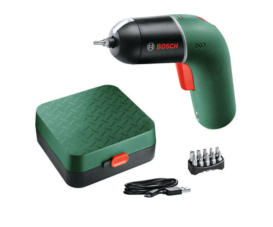 BOSCH Integral batteryScrewdriver - 1/4\" hex drive DIY IXO 6 CLASSIC