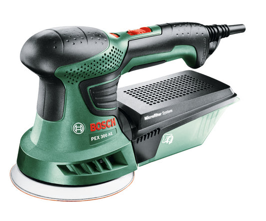 BOSCH 240v Orbital sander - 125mm dia pad DIY PEX 300 AE