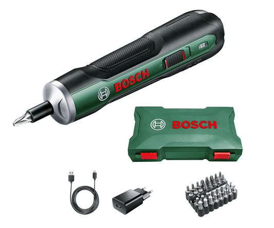 BOSCH 3.6v Screwdriver - 1/4\" hex drive DIY PUSHDRIVE