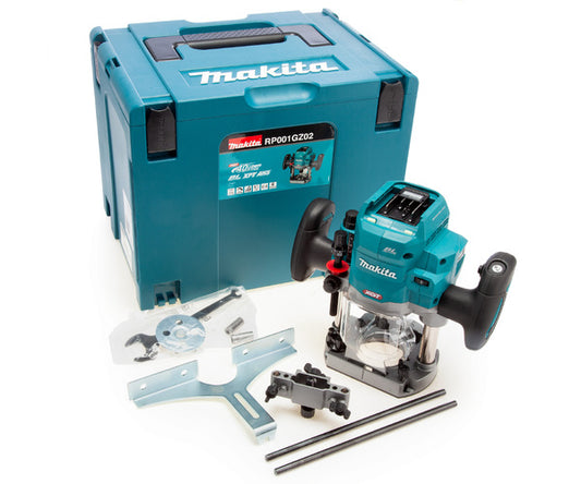 MAKITA 40v Plunge router - 1/2" collet RP001GZ02