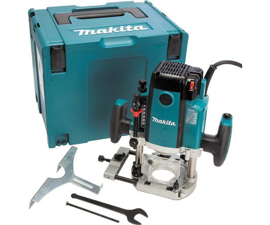 MAKITA 240v Plunge router - 1/2" collet RP2303FC08