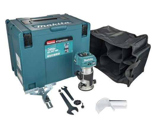 MAKITA 40v Router / Trimmer - 1/4" collet RT001GZ20