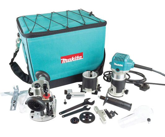 MAKITA 240v Router / Trimmer - 1/4" collet RT0702CX2