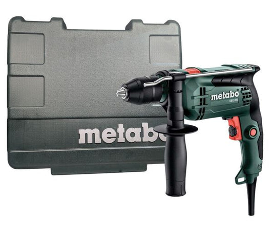 METABO 240v Percussion drill - 13mm keyless chuck SBE650