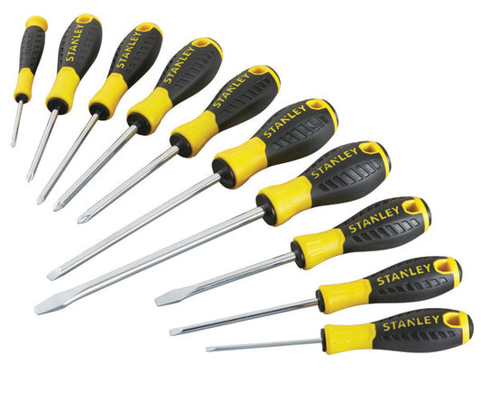 STANLEY 10 Essential Screwdrivers STHT0-60211