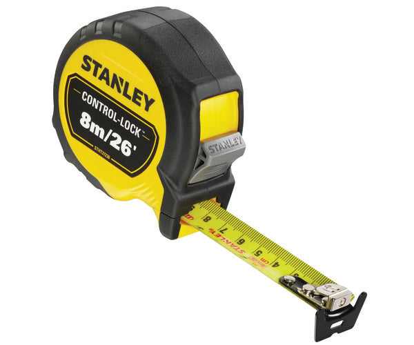 STANLEY 8m/26ft Tape Measure - 25mm wide STHT37236-5