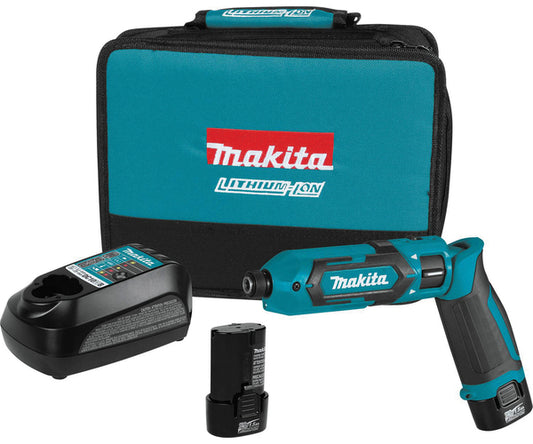 MAKITA 7.2v Impact driver - 1/4" hex drive TD022DSE